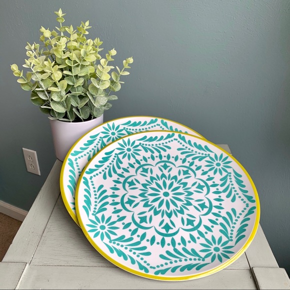 Target Other - Target • Set of 2 Cute Melamine Dinner Plates